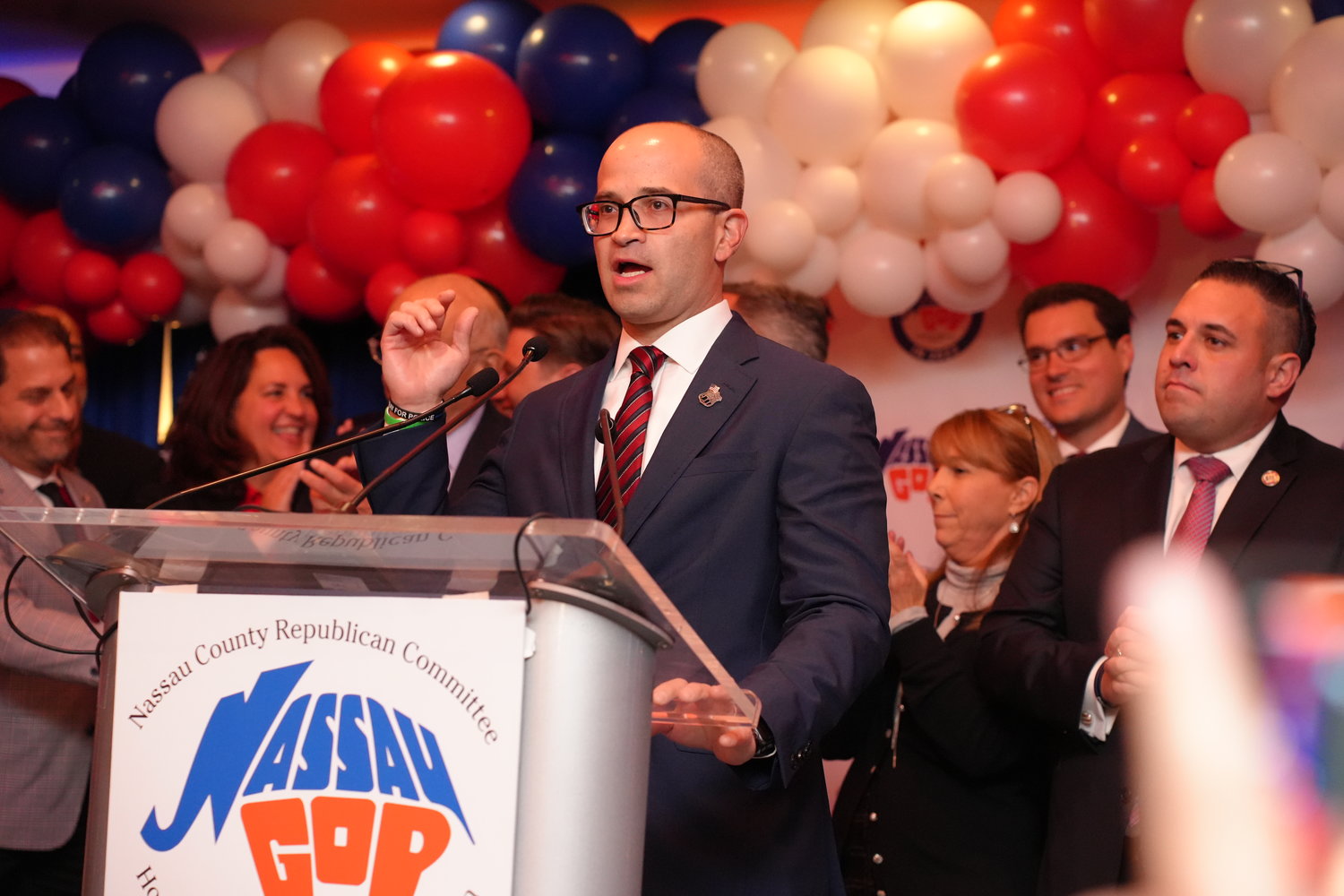 Ed Ra was among the Republicans declaring victory, winning re-election to his state assembly seat.